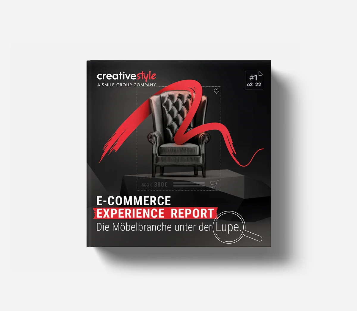 Cover des E-Commerce Experience Reports zur Möbelbranche
