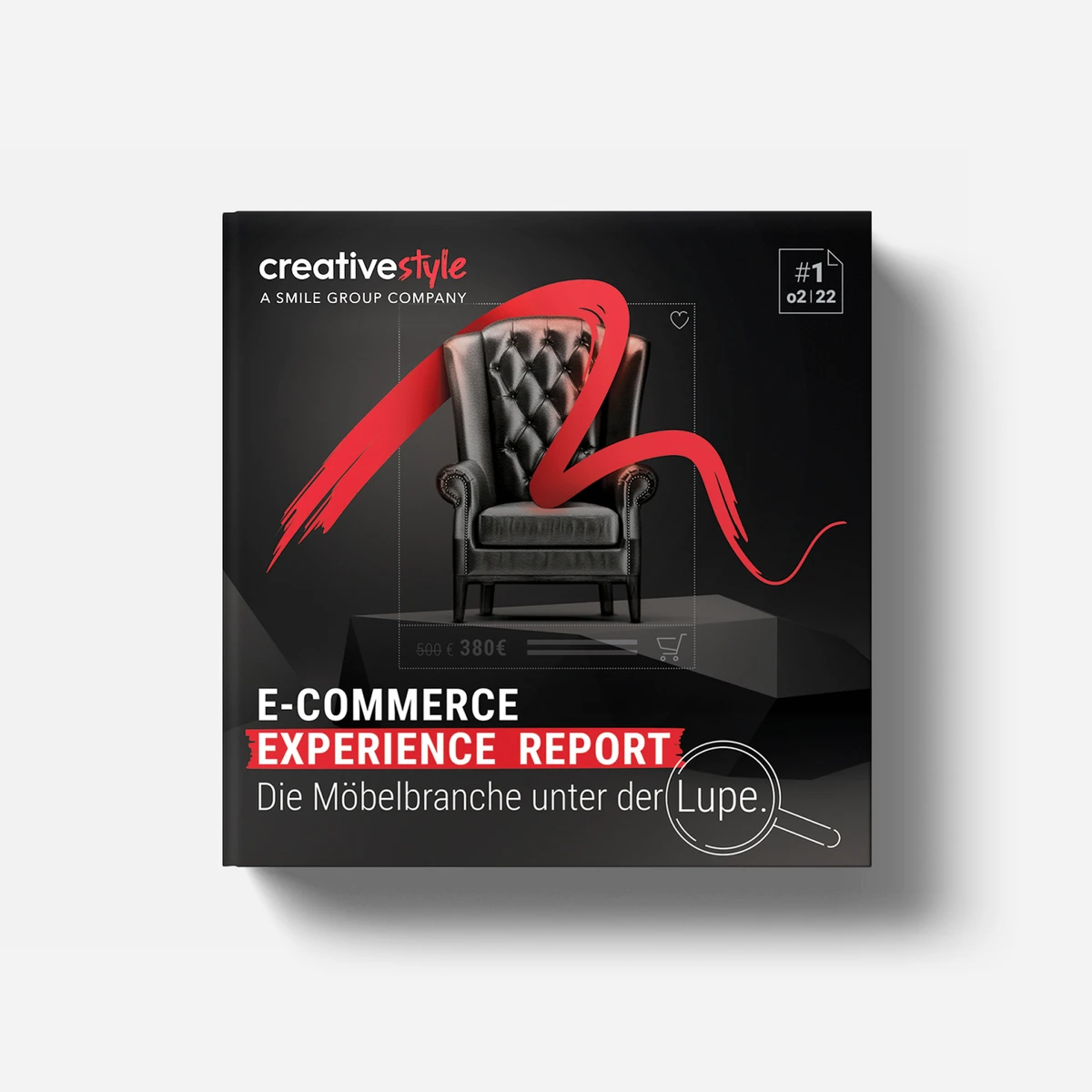 Cover des E-Commerce Experience Reports zur Möbelbranche