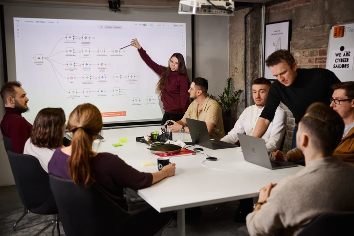 Team plant Systemintegrationen und digitale Prozesse im Meetingraum