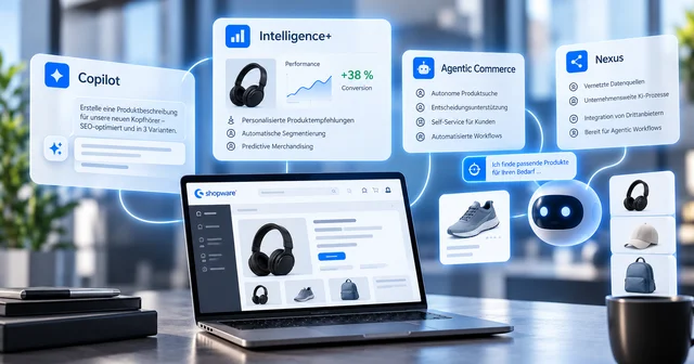 Shopware KI-Dashboard im Büro