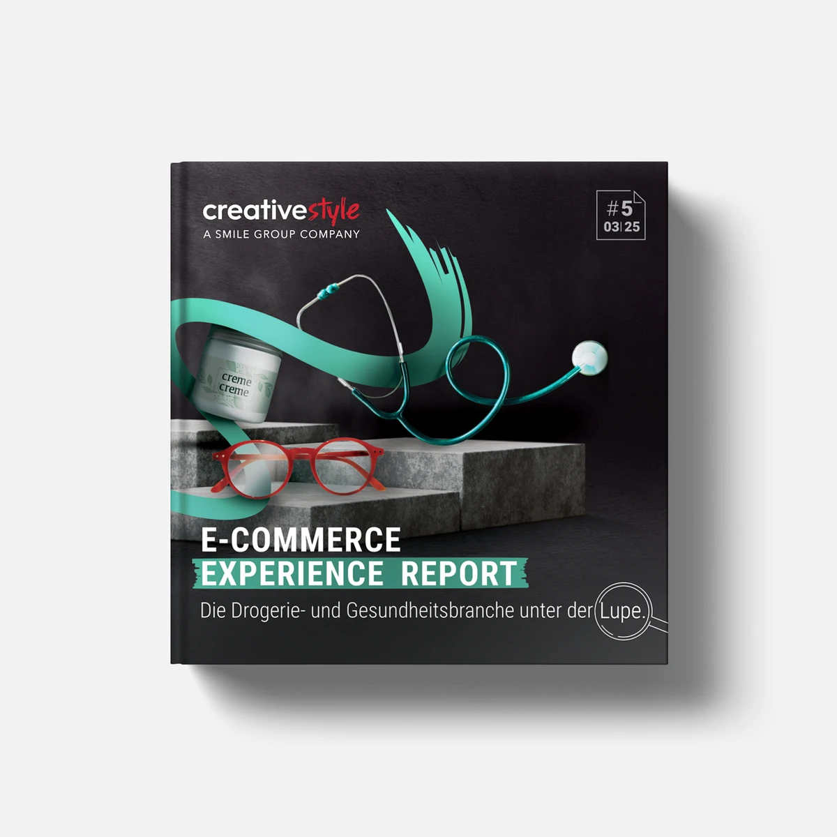 Cover des E-Commerce Experience Reports zur Analyse der Beauty- und Gesundheitsbranche