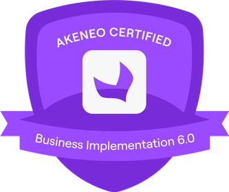 Akeneo Business Implementation 6.0 Zertifizierungsbadge