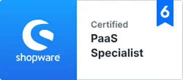 Shopware 6 Certified PaaS Specialist Zertifizierung