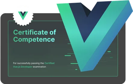Vue.js Certificate of Competence Zertifikat