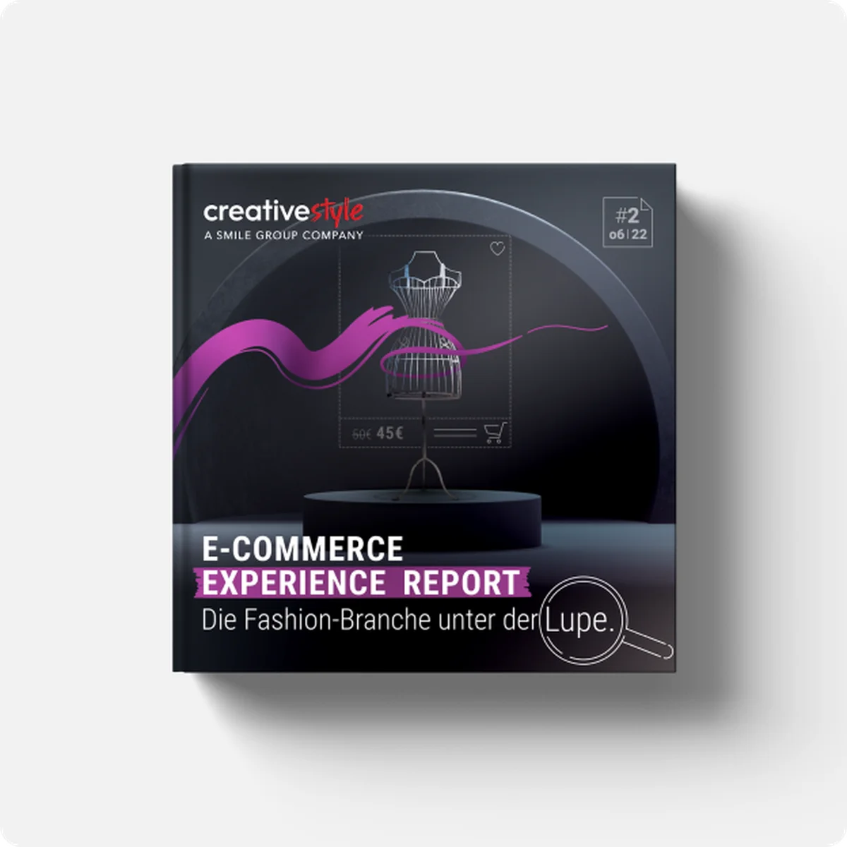 Cover des E-Commerce Experience Reports zur Analyse der Fashionbranche