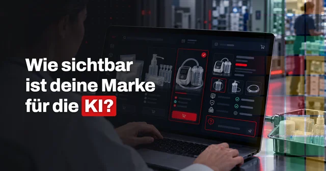 B2B Commerce Report KI Sichtbarkeit