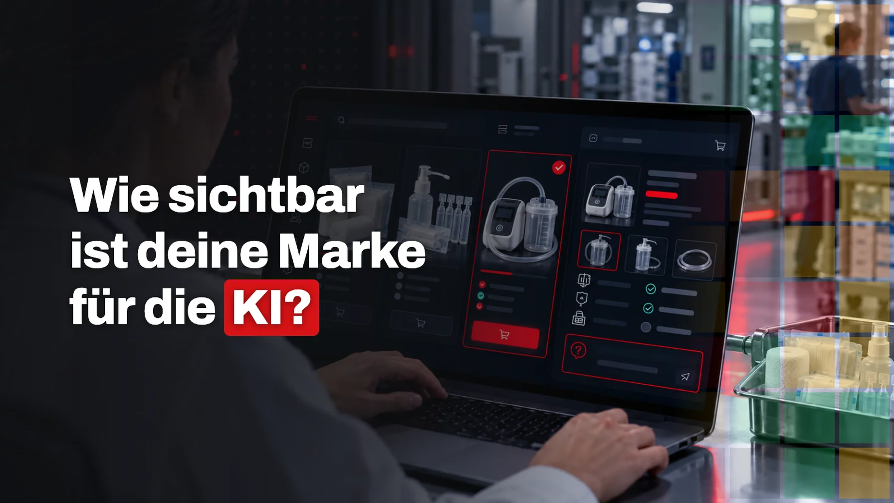 B2B Commerce Report KI Sichtbarkeit